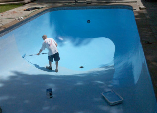 Pool Painting Rochester NY